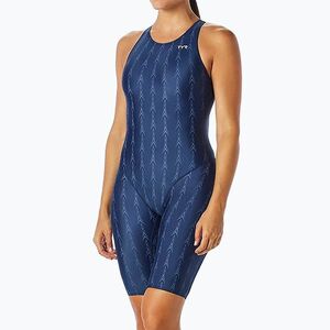 Női egyrészes fürdőruha TYR Fusion 2 Aerofit Shortjohn navy (Fusion 2 Aerofit Shortjohn ASFUN6A_401_26) kép