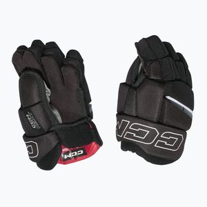Gyerek jégkorong kesztyűk CCM Next JR Gloves black/white (Next JR HGNEXT26-JR10BLKWHT) kép