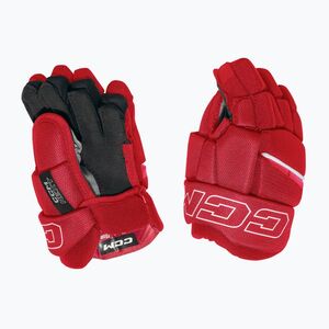 Gyerek jégkorong kesztyűk CCM Next JR Gloves red/white (Next JR HGNEXT26-JR10REDWHT) kép