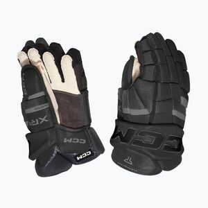 Gyerek jégkorong kesztyűk CCM Tacks XR80 JR Gloves black/graphite grey (Tacks XR80 HGXR80-JR11BLKGGREY) kép