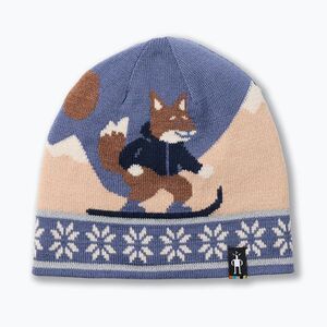 Gyerek téli sapka Smartwool Reversible Art Beanie nightfall blue (Reversible Art Beanie SW003002P431) kép