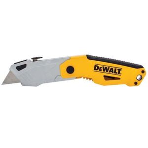 DEWALT Kés, önbetöltő, visszahúzható, fémházas, szerszám nélküli kép