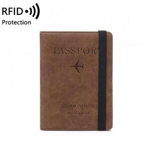 Take it shop RFID Útlevél- és irattartó tok, barna kép