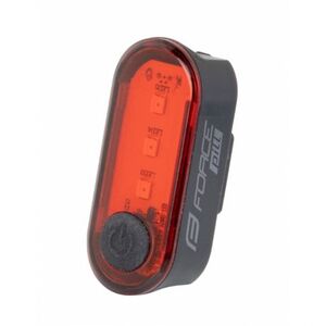 Bicikli lámpa FORCE PILL 12 LM, 3 x LED, USB kép