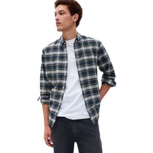 GAP FA23 STANDARD OXFORD Férfi ing, sötétkék, méret kép