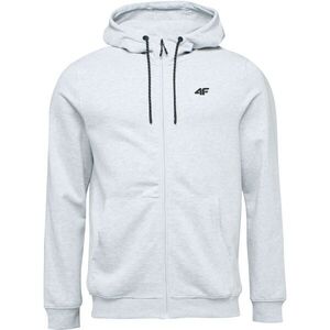 4F SWEATSHIRT LEO Férfi pulóver, szürke, méret kép