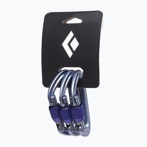 Black Diamond Liteforge Screwgate karabiner készlet 3 db szürke (Liteforge Screwgate BD2102491003ALL1) kép