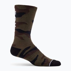 Fox Racing Fox Camo Crew zöld terepszínű zokni (Fox Camo Crew 32869_031) kép