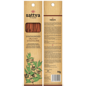 Füstölő, szantál 30g - Sattva Ayurveda kép