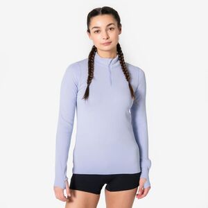 Kiprun Női futófelső, hosszú ujjú, félig cipzáras - Run Flow kép