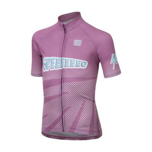 SPORTFUL Rövid ujjú kerékpáros mez - SUPER GIRL - lila kép