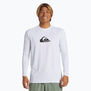 Férfi hosszú ujjú felső úszáshoz Quiksilver Everyday Surf Tee white (Everyday Surf AQYWR03136-WBB0) kép