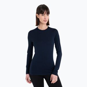 Női thermoaktív pulóver icebreaker 260 Tech Crewe midnight navy. Méret: S kép