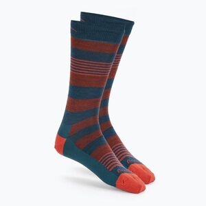 Férfi zokni Darn Tough Oxford Crew dark teal (Oxford Crew 6033-N-8008-05) kép