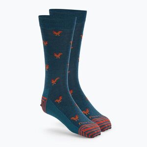Férfi zokni Darn Tough Strut Crew dark teal (Strut Crew 6060-N-8008-06) kép