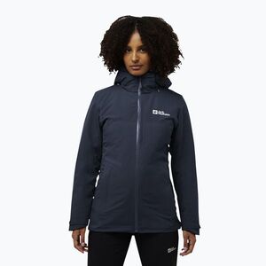 Női 3 az 1-ben dzseki Jack Wolfskin Hunberg 3In1 midnight sky (Hunberg 3In1 A62510_C0412_A12) kép