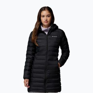 Női pehelykabát Columbia Lake 22 II Down Long Hooded black (Lake 22 II Down Long Hooded 2088322010) kép