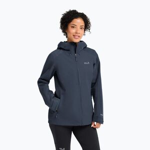 Női esőkabát Jack Wolfskin Wildbound 2L midnight sky (Wildbound 2L A65805_C0412_A06) kép