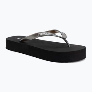 Női flip-flop papucsok Calvin Klein HW0HW03120 Flatform triple black (Flatform HW0HW031200GJ) kép
