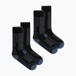 Női sízokni Icebreaker Merino Ski+ Medium OTC 2 Pack black/dawn/graphite (Merino Ski+ Medium OTC IB0A57EC03Q1) kép