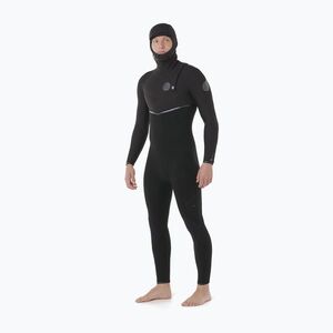 Férfi úszóruha Rip Curl E-Bomb Zf Hood 5/4 mm black (E-Bomb Zf Hood 5/4 mm 17IMFS) kép