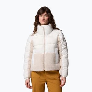 Női hibrid kabát Columbia Leadbetter Point II Sherpa Hybrid sea salt/dark stone (Leadbetter Point II Sherpa Hybrid 2085602125) kép