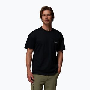 Férfi póló Columbia Echo Passage SS Crew black (Echo Passage Crew 2157661010) kép