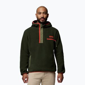 Férfi polár pulóver Columbia Helvetia II Hoodie Greenscape (Helvetia II Hoodie 2173981366) kép