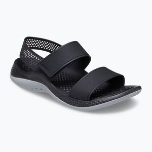 Női szandálok Crocs Literide 360 black/light grey. Méret: 36-37 EU kép