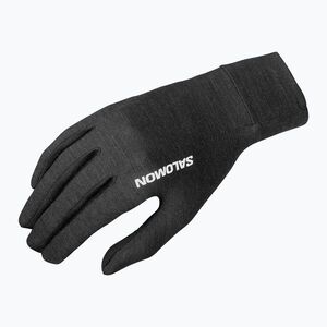 Futókesztyűk Salomon Merino Gloves black (Merino Gloves LC2952500) kép
