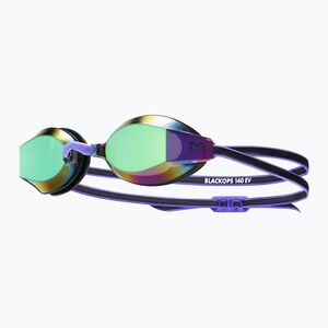 Női úszószemüveg TYR Blackops 140 Ev Racing Mirrored purple/green (Blackops 140 Ev Racing Mirrored LGBKOPFM_528) kép