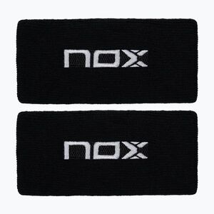 Csuklópántok NOX Wristband with Logo 2 szt. black/white (Wristband with Logo MULNEBLA2UDBOX) kép