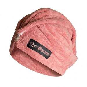 GymBeam Hajszárító törölköző Pink kép