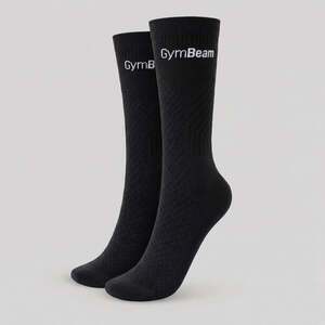GymBeam Running Socks Black kép