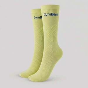 GymBeam Running Socks Lime Green kép