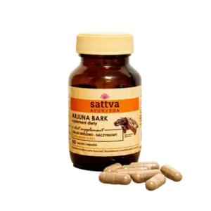 Arjuna kéregkivonat kapszula - 60 db - Sattva Ayurveda kép