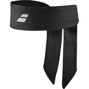 Babolat Tie Headband Black/Black kép