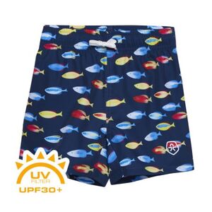 Fiú úszónadrágok COLOR KIDS Swim Shorts - AOP, goji berry 720140.4552 kép