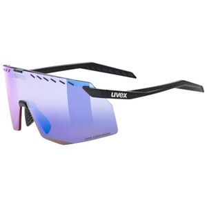 Kerékpáros napszemüvegek UVEX BRÝLE PACE STAGE CV BLACK MATT MIR. BLUE (S5330522280) kép
