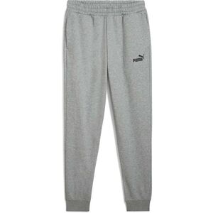Puma ESSENTIALS NO.1 LOGO SWEAT PANTS FL CL Férfi melegítőnadrág, szürke, méret kép