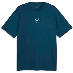 Puma SPORT RELAXET GRAPHICS TEE Férfi póló, sötétkék, méret kép