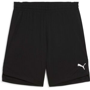Puma TEAMJAWS STARTER SHORTS Férfi kosárlabda rövidnadrág, fekete, méret kép