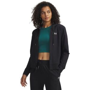 Under Armour SPORT TERRY FZ Női cipzáras sportpulóver, fekete, méret kép
