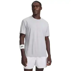 Under Armour TECH TAPING SS Férfi sportpóló, szürke, méret kép