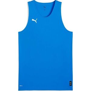 Puma TEAMJAWS STARTER JERSEY Férfi kosárlabda mez, kék, méret kép