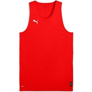 Puma TEAMJAWS STARTER JERSEY Férfi kosárlabda mez, piros, méret kép