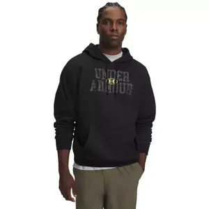 Under Armour RIVAL FLC CAMO FILL HDY Férfi pulóver, fekete, méret kép