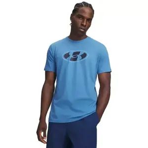 Under Armour UA M LOCKERTAG NOV SS Férfi póló, kék, méret kép