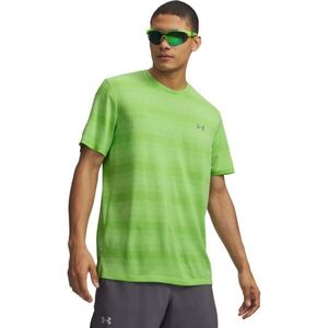 Under Armour VELOCITI SS Férfi futópóló, zöld, méret kép