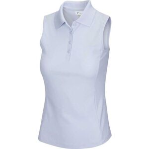 GREGNORMAN PROTEK SLEEVELESS POLO W Női golf galléros póló, világoskék, méret kép